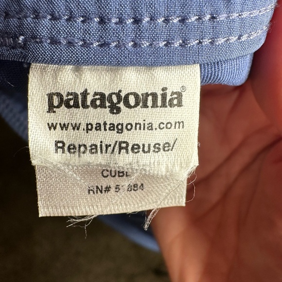 Patagonia Blue Skort - Size S - Perfect for Summer Adventures! - Picture 8 of 9